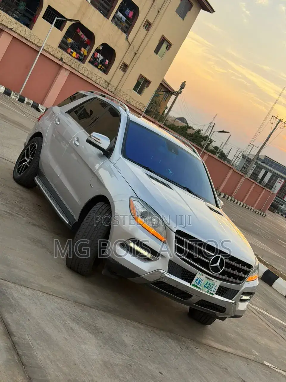 Mercedes-Benz M Class 2012 Silver