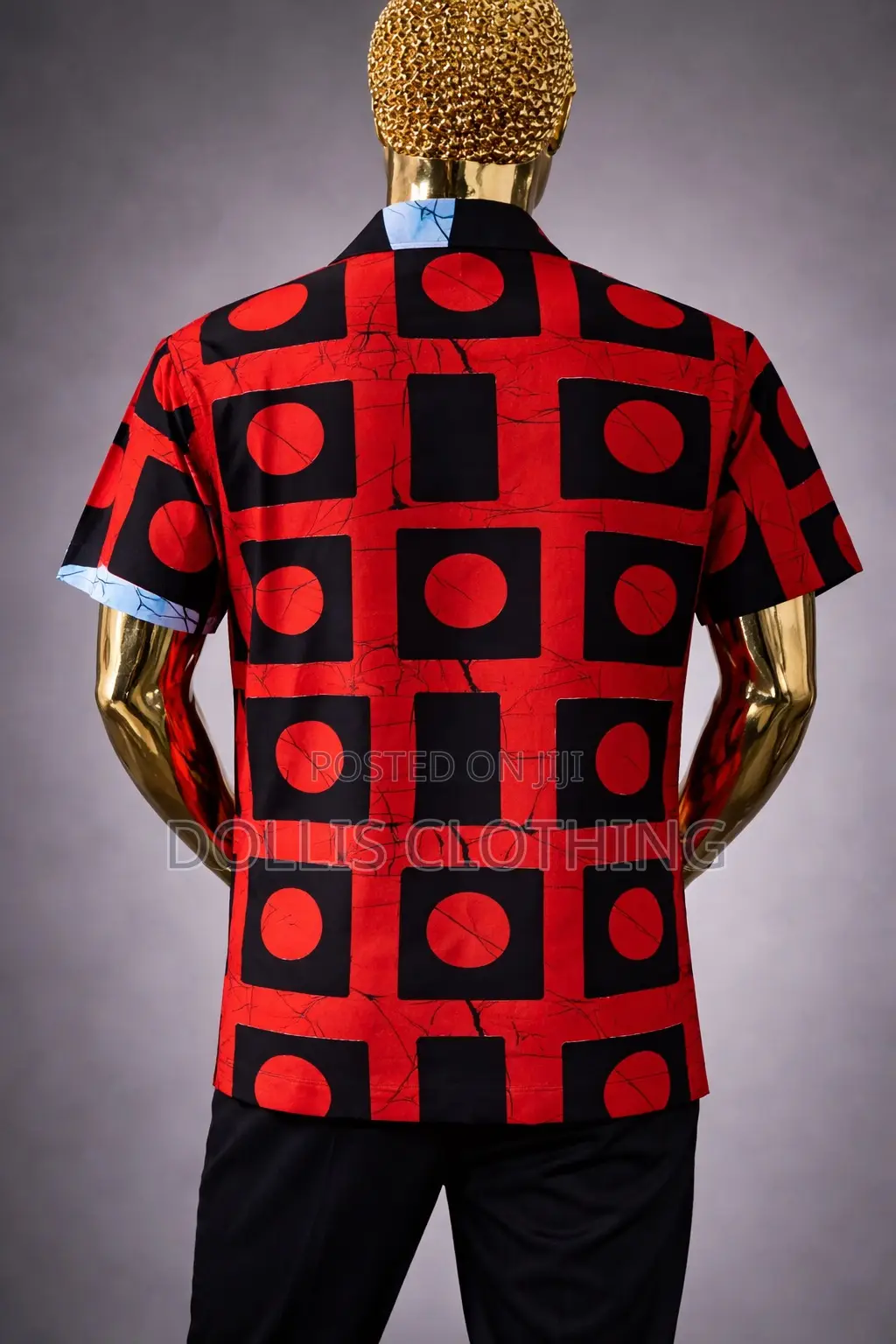 Modern Afro Geometric Shirt