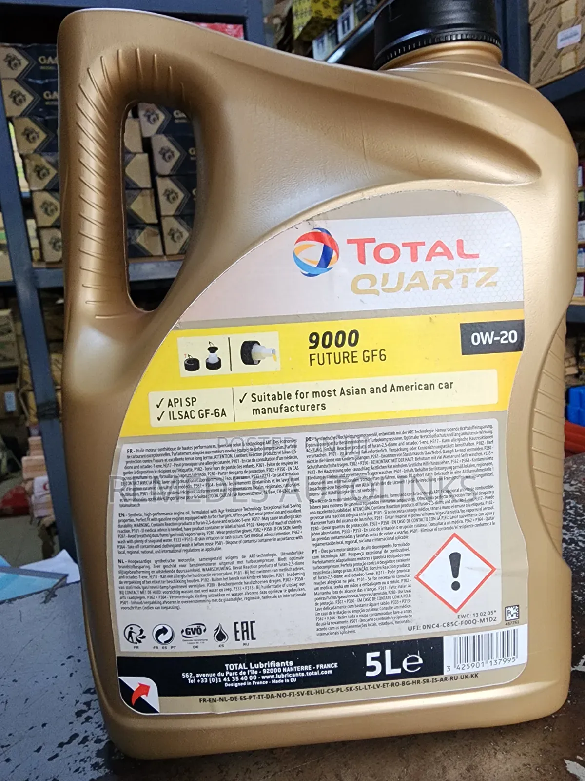 Total Quartz 9000 Future 0w20 5l