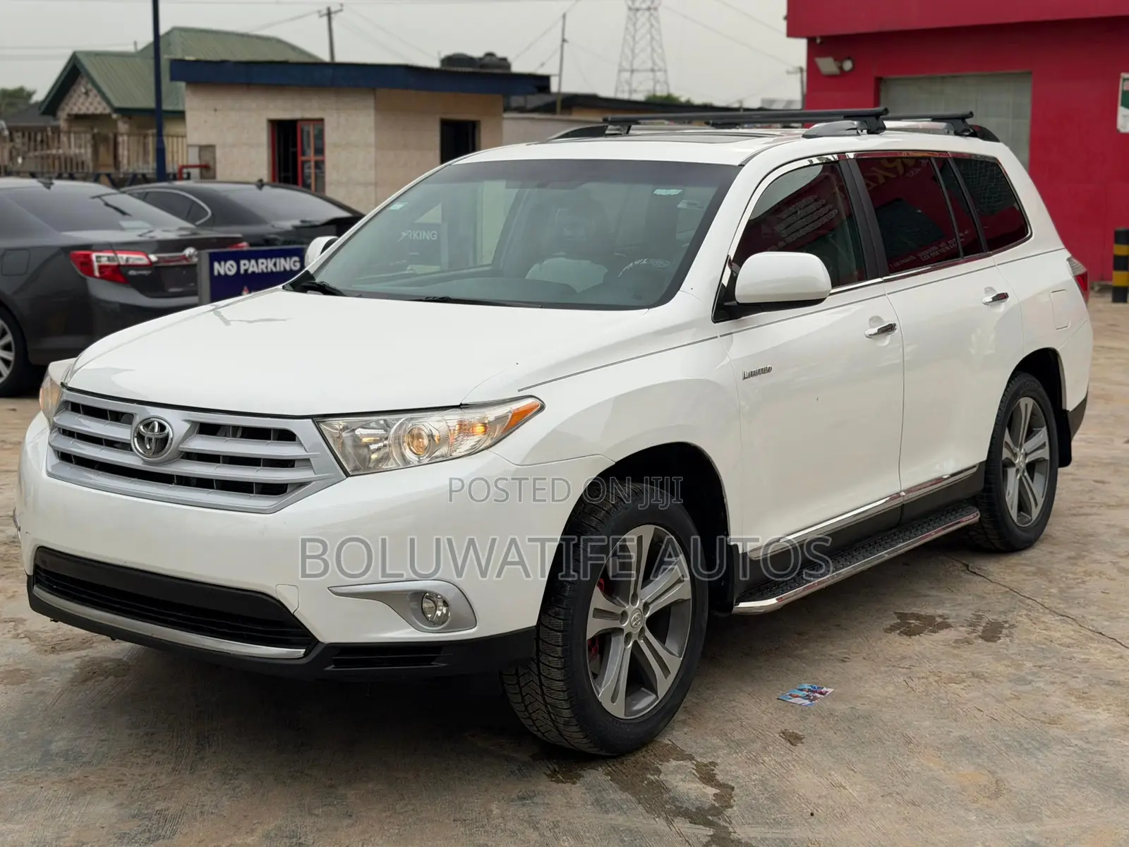 Toyota Highlander Limited 2012 White