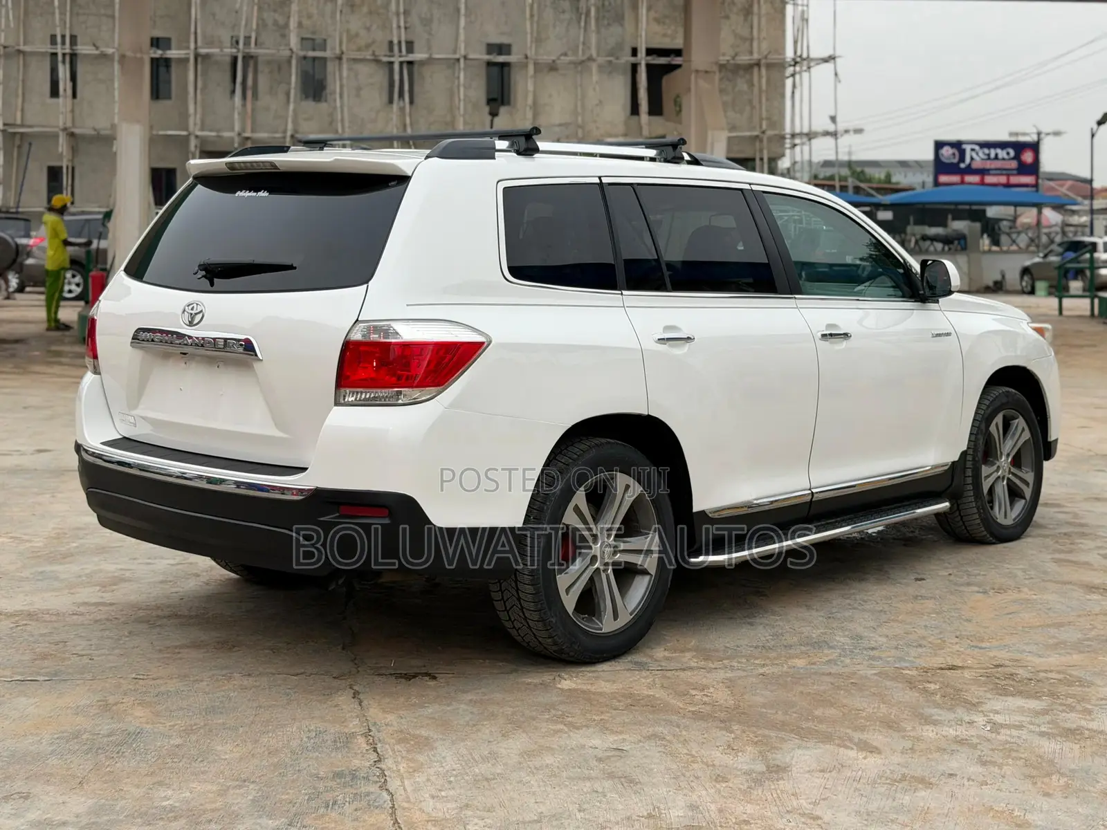 Toyota Highlander Limited 2012 White