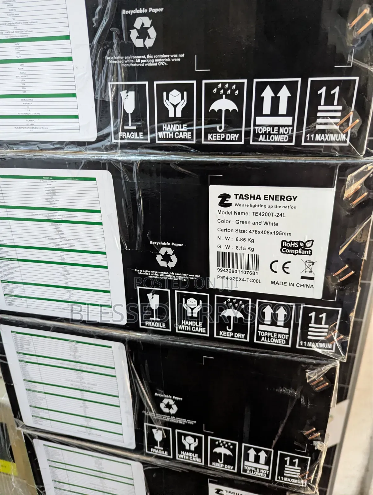 Tasha Energy 4.2kw 24v Hybrid Solar Inverters Available in Stock.