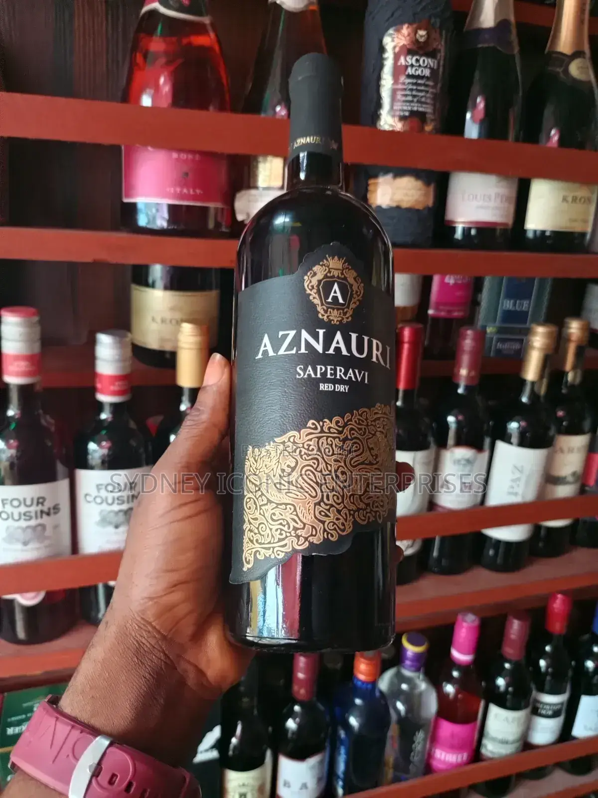 Aznauri Red Wine (Carton by 6)