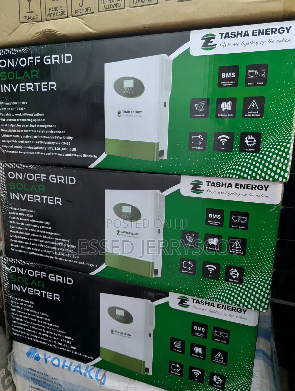 Tasha Energy 6.2kw 48v Hybrid Solar Inverters Available in Stock.