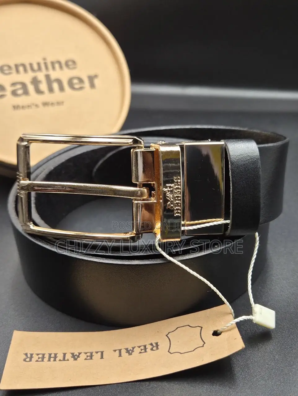 High Quality Luxury Men Genuine Belt