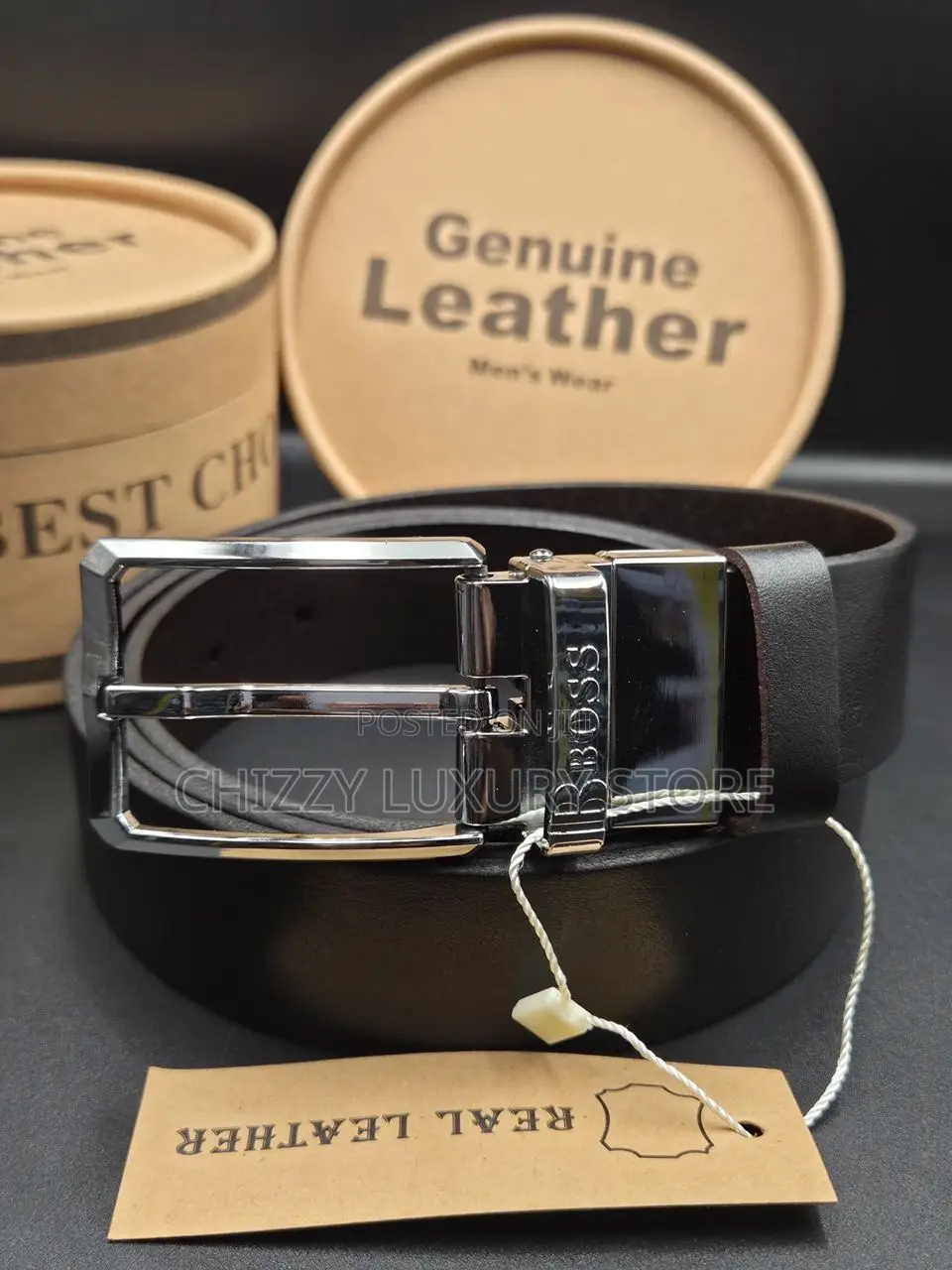 High Quality Luxury Men Genuine Belt