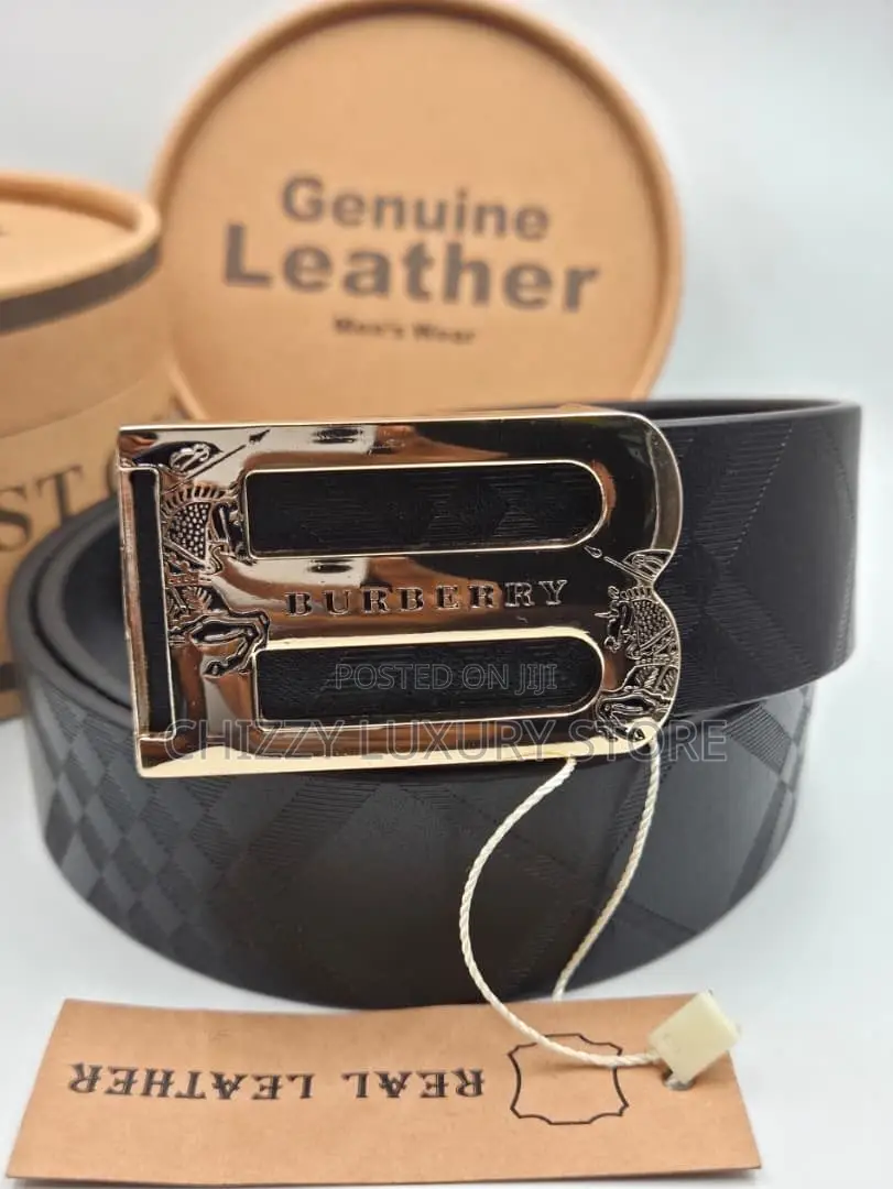 High Quality Luxury Men Genuine Belt