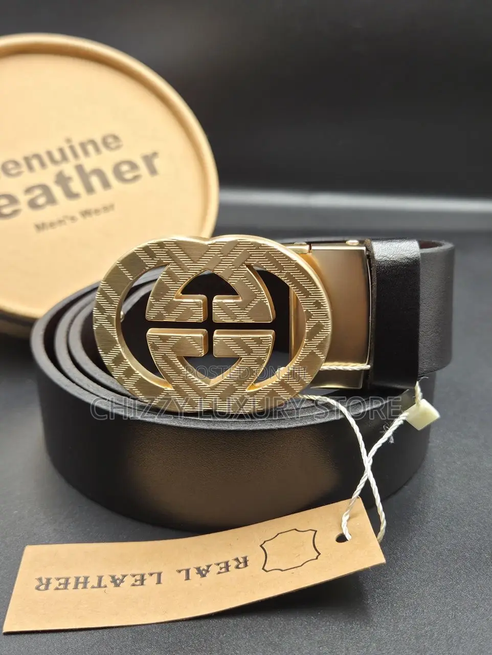 High Quality Luxury Men Genuine Belt