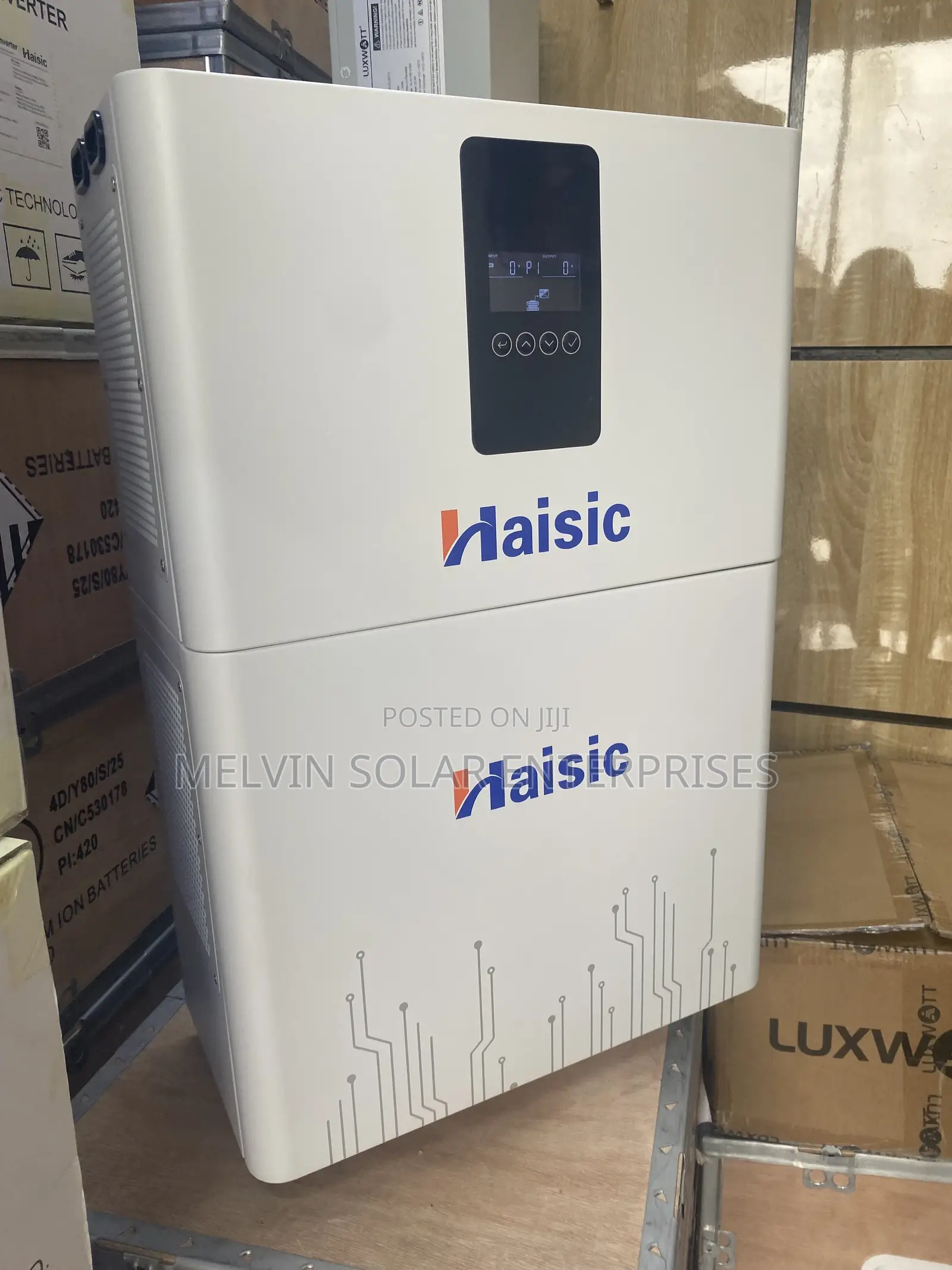 4kwh/1.2kva Hasic All in One Solar Generator Available in Store