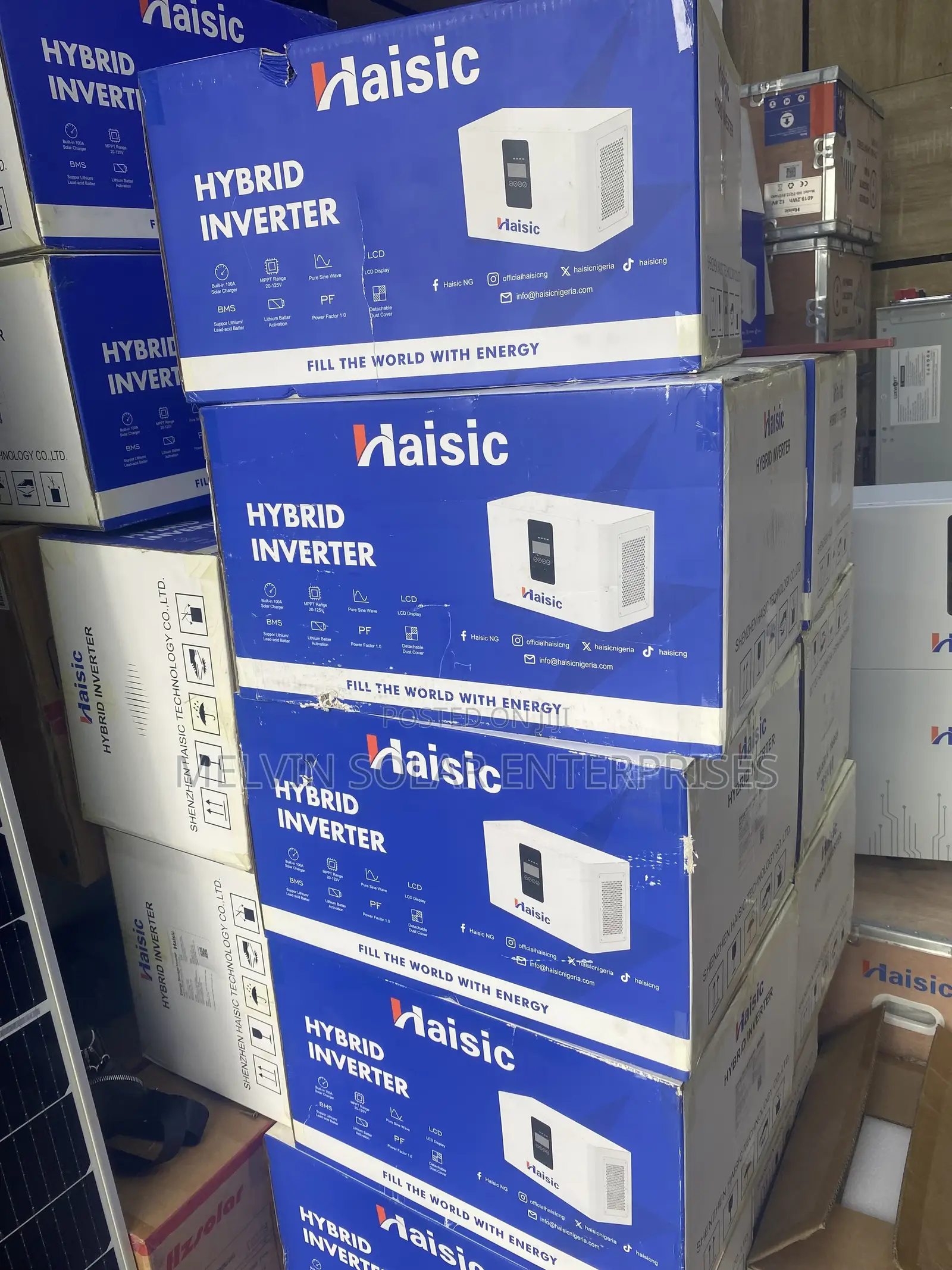 4kwh/1.2kva Hasic All in One Solar Generator Available in Store