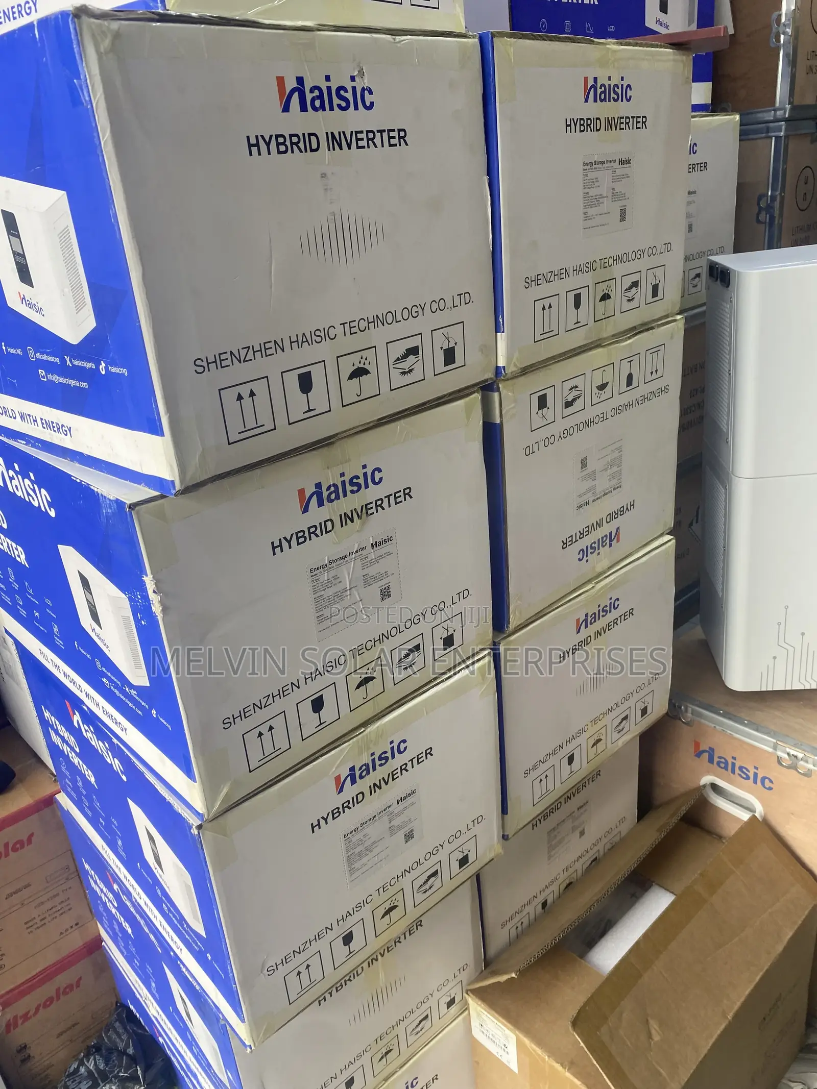 4kwh/1.2kva Hasic All in One Solar Generator Available in Store