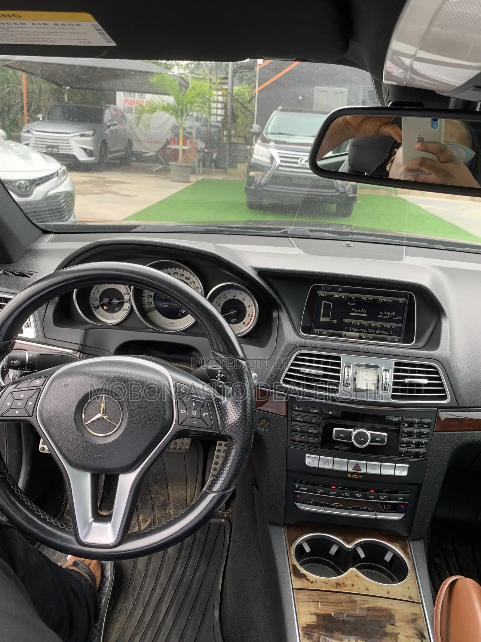 Mercedes-Benz E350 2014 Black