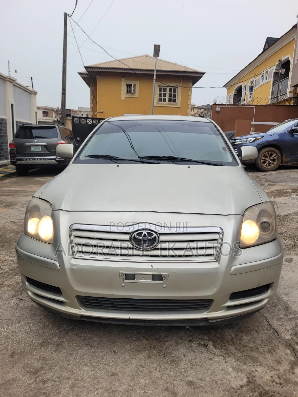 Toyota Avensis Sedan 2005 Silver