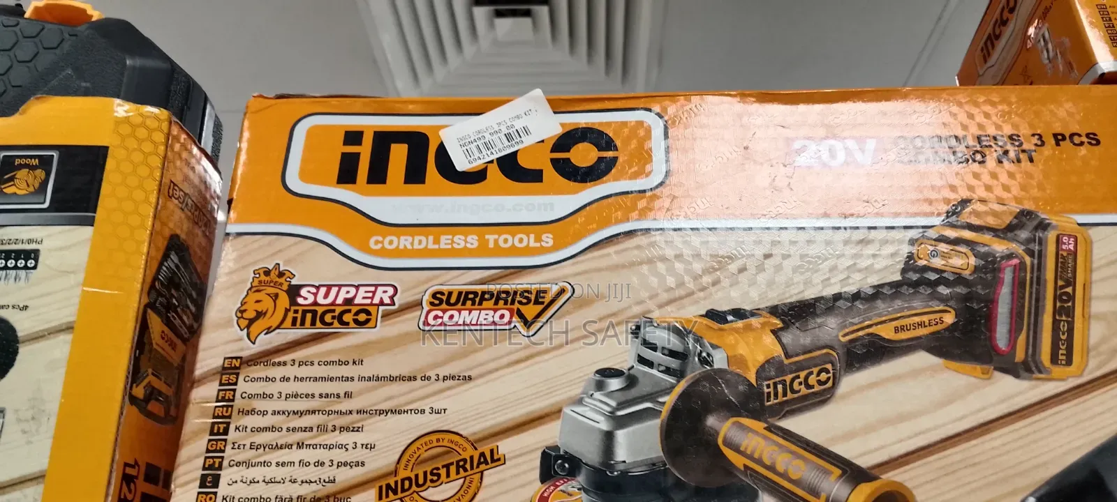 20v Cordless Combo Kits Grinder Machine 550000