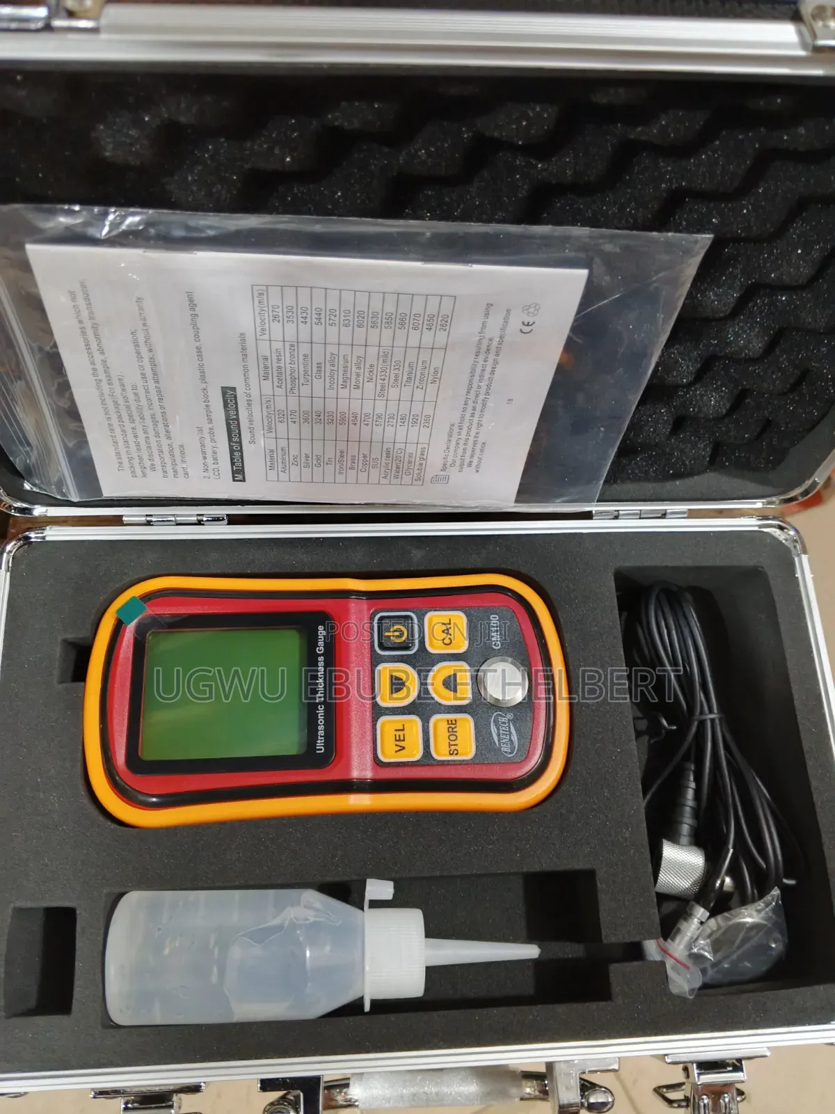 Ultrasonic Thickness Gauge