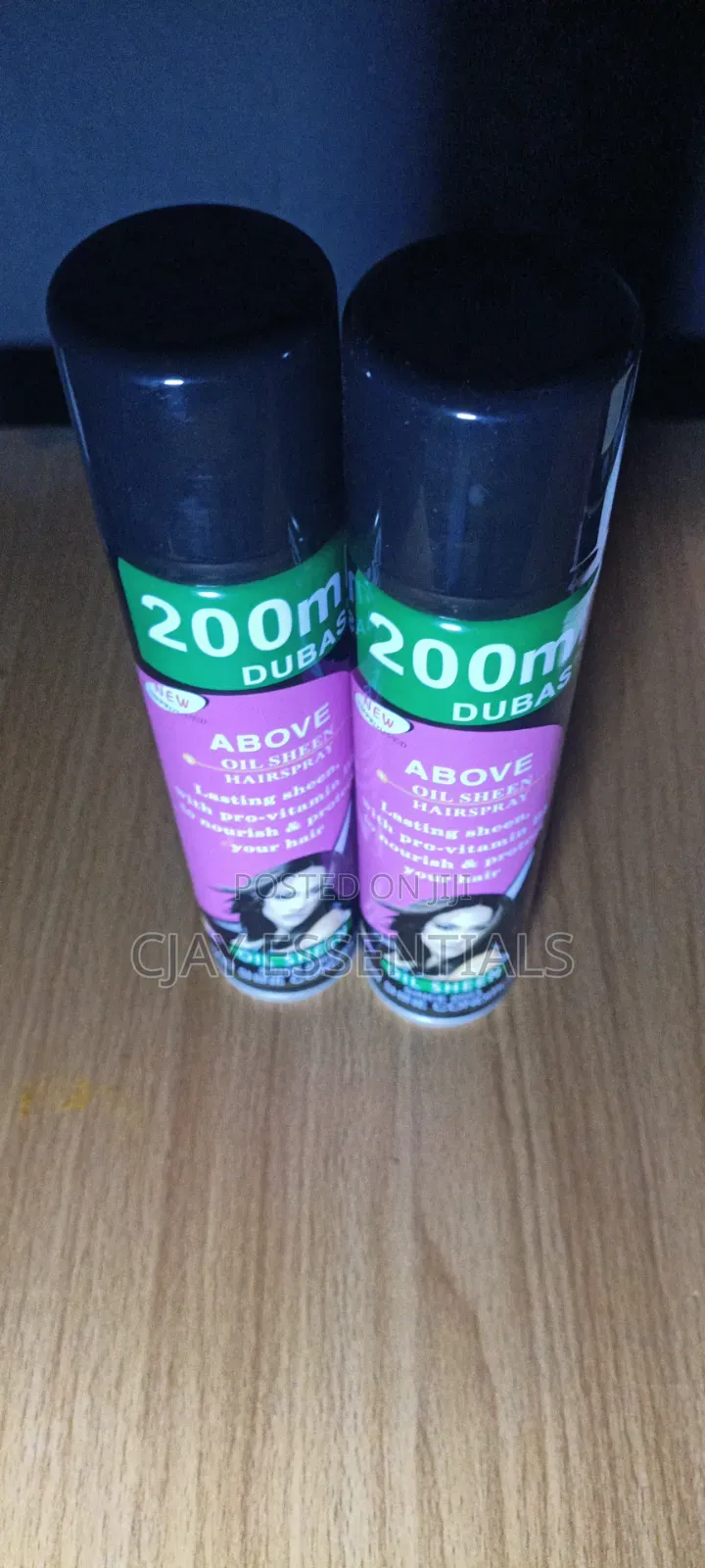 Above Oil Sheen Hairspray (200ml)