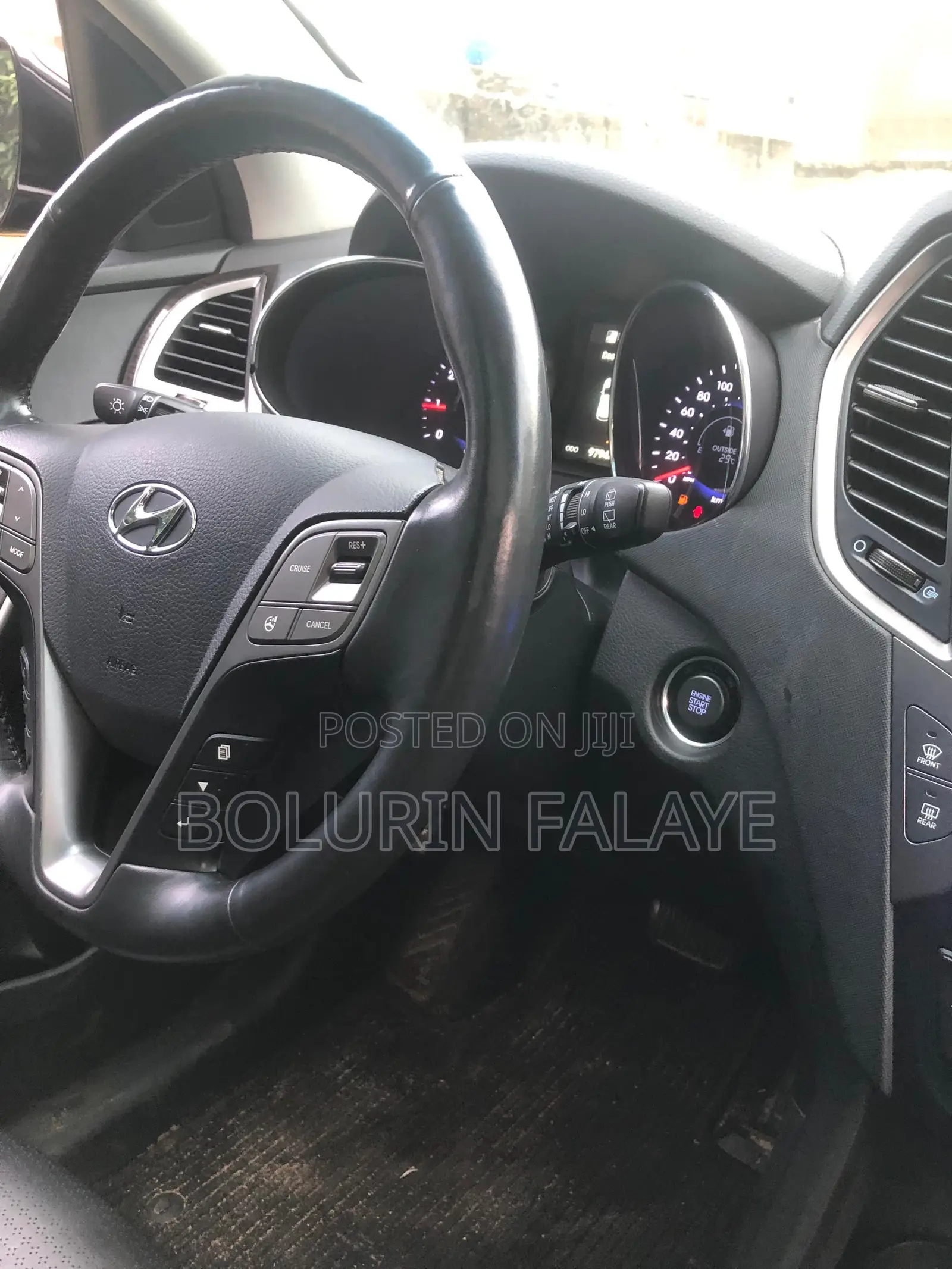 Hyundai Santa Fe SE AWD 2016 Gray