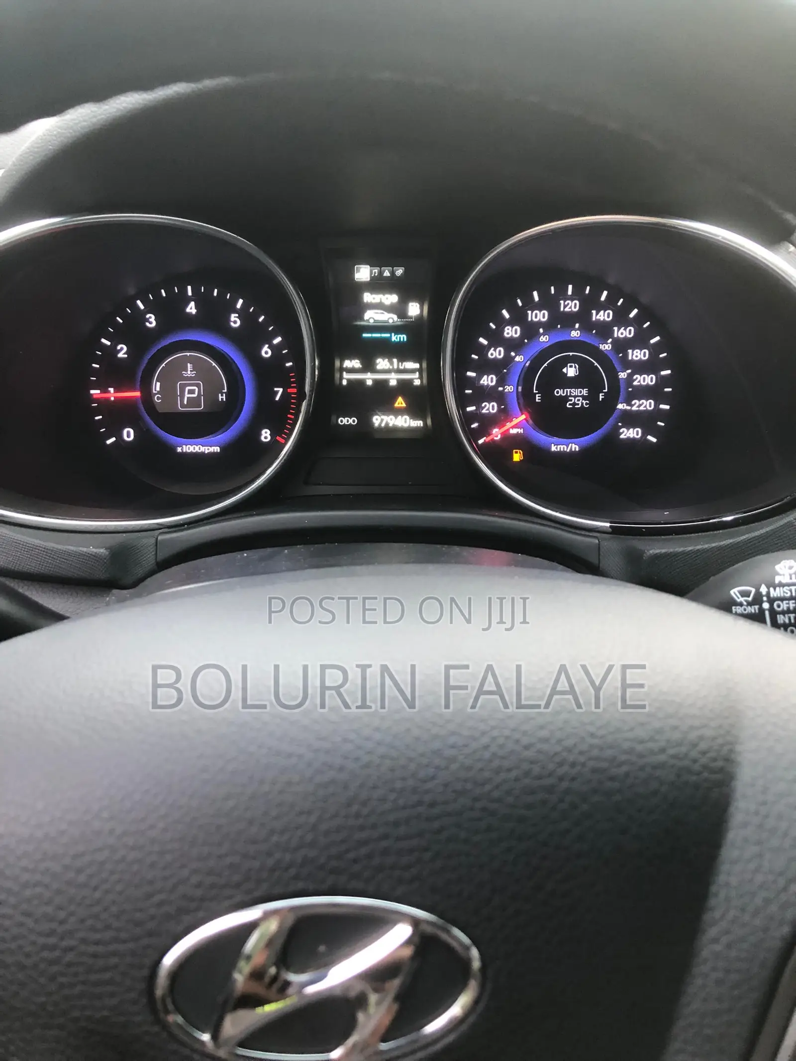 Hyundai Santa Fe SE AWD 2016 Gray
