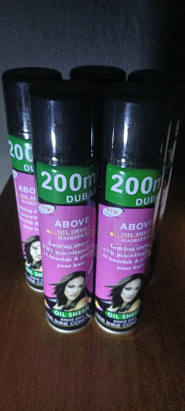 Above Oil Sheen Hairspray (200ml)