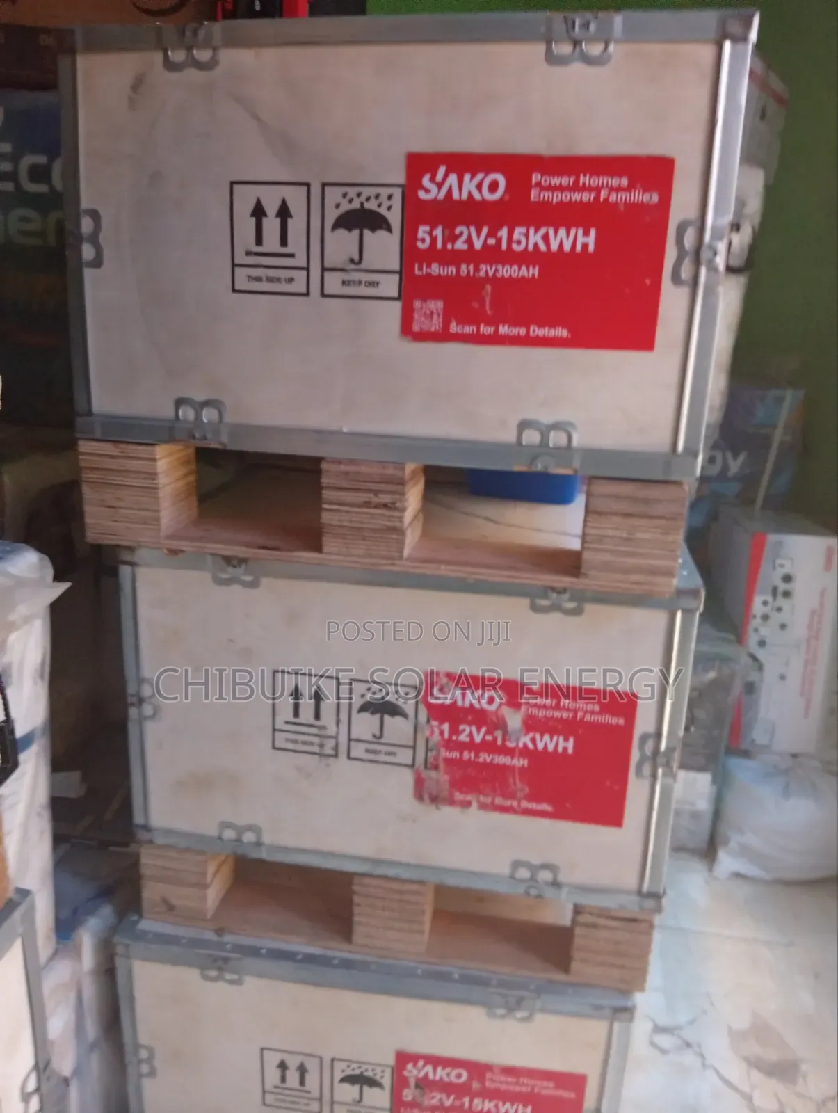 Sako Solar Lithium Ion Batteries 15kwh.51.2v