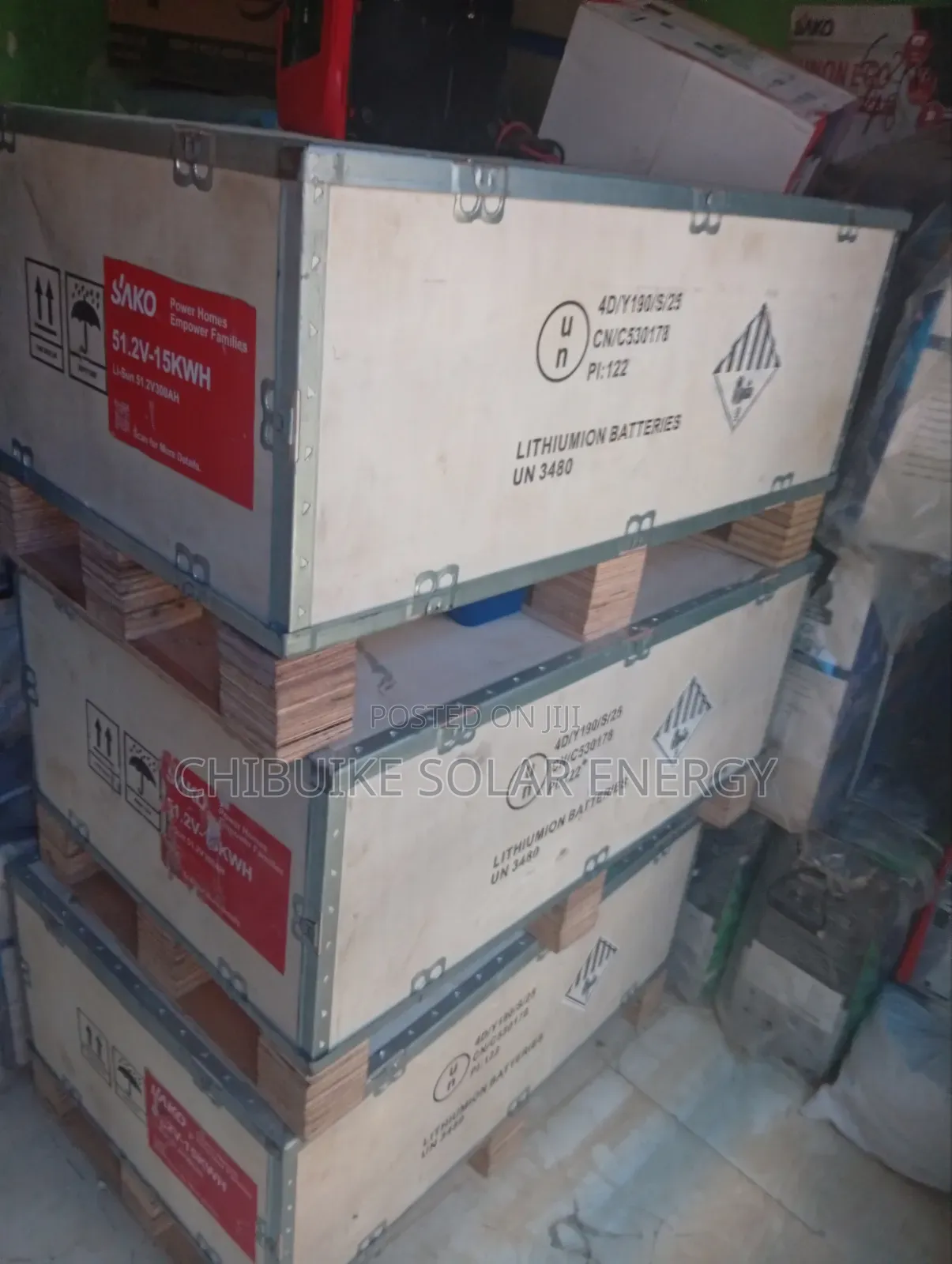 Sako Solar Lithium Ion Batteries 15kwh.51.2v