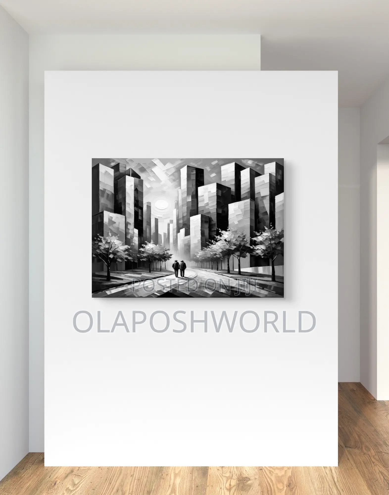 Futuristic 1pcs Canvas Wall Art