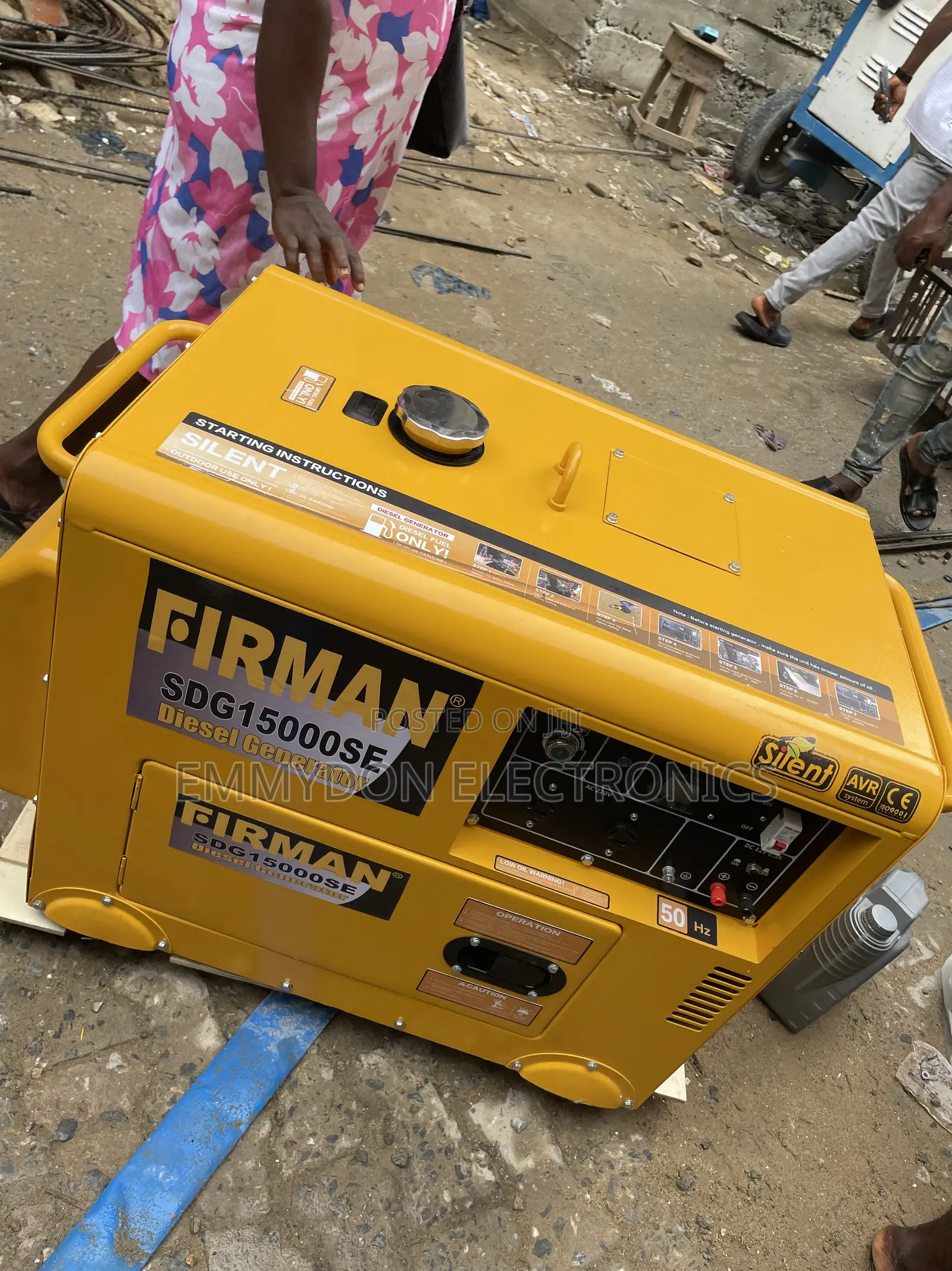 Firman Sdg15000se 12kva Generator Reliable and Fuel Efficient