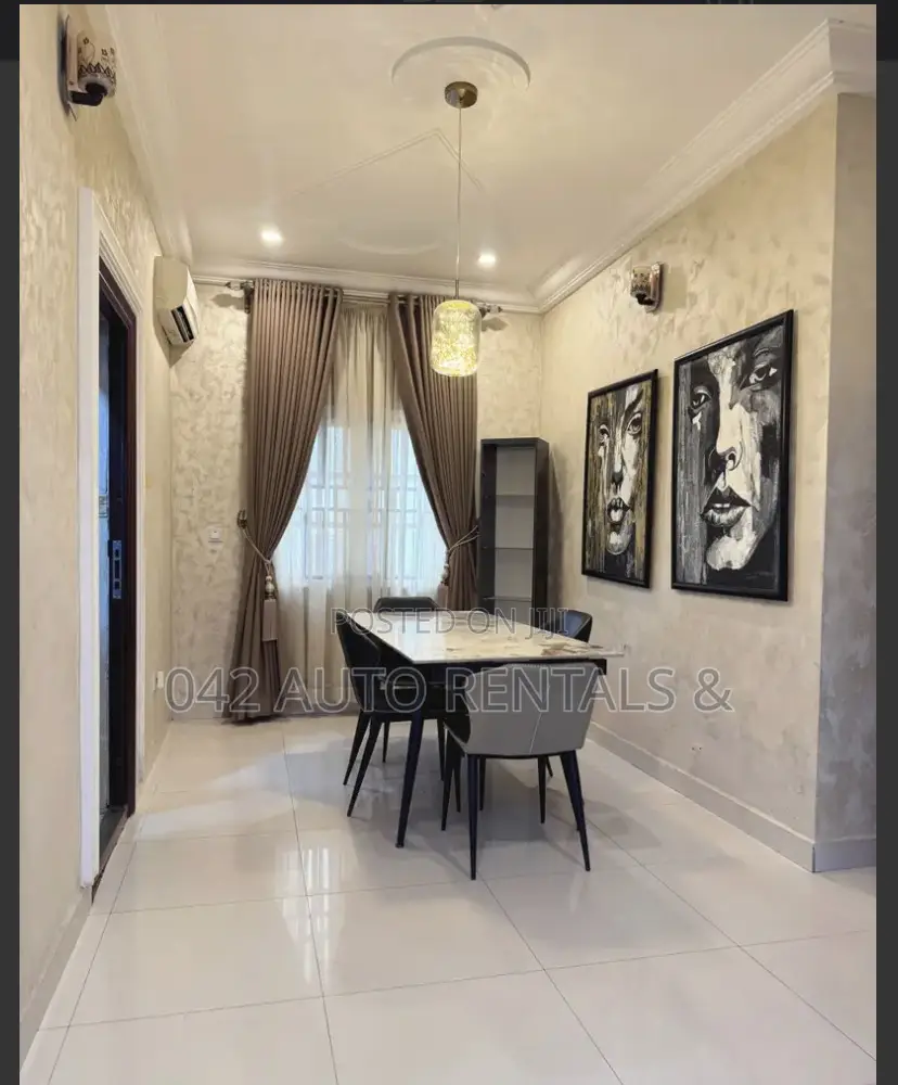 2 Bedroom Apartment With 24/7 A.C in Wuse 2 Around Furniture House