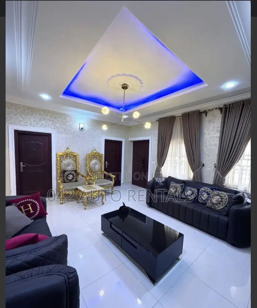 2 Bedroom Apartment With 24/7 A.C in Wuse 2 Around Furniture House