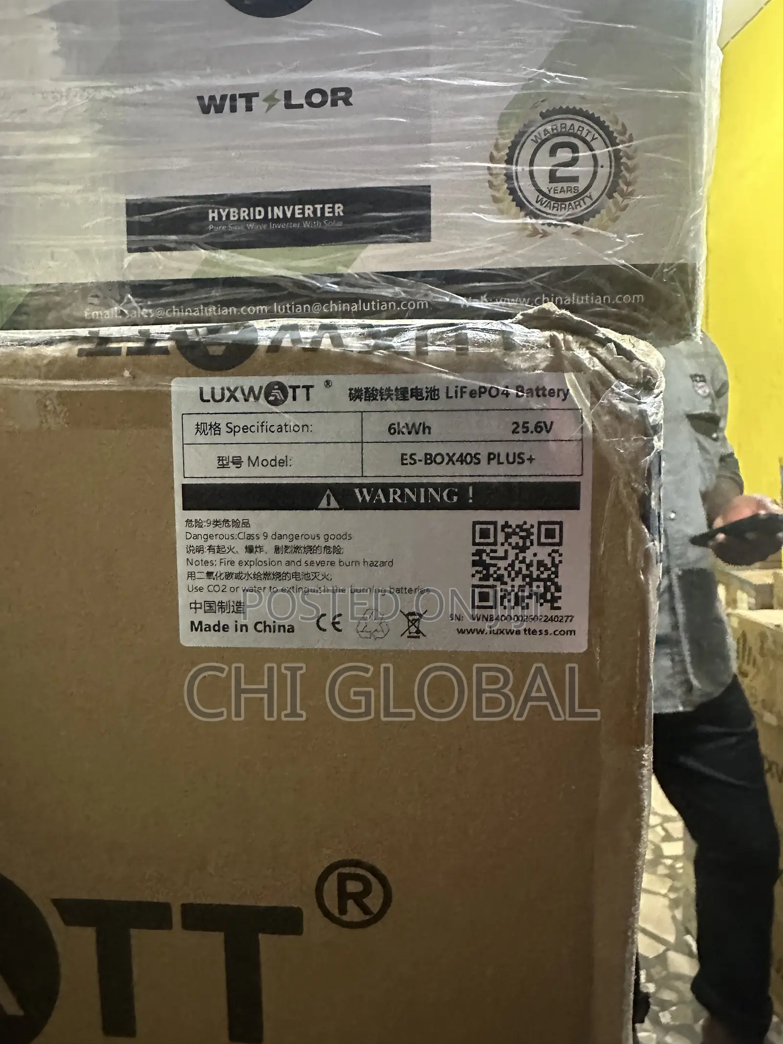 Luxwatt 6kwh 24v Lithium Battery