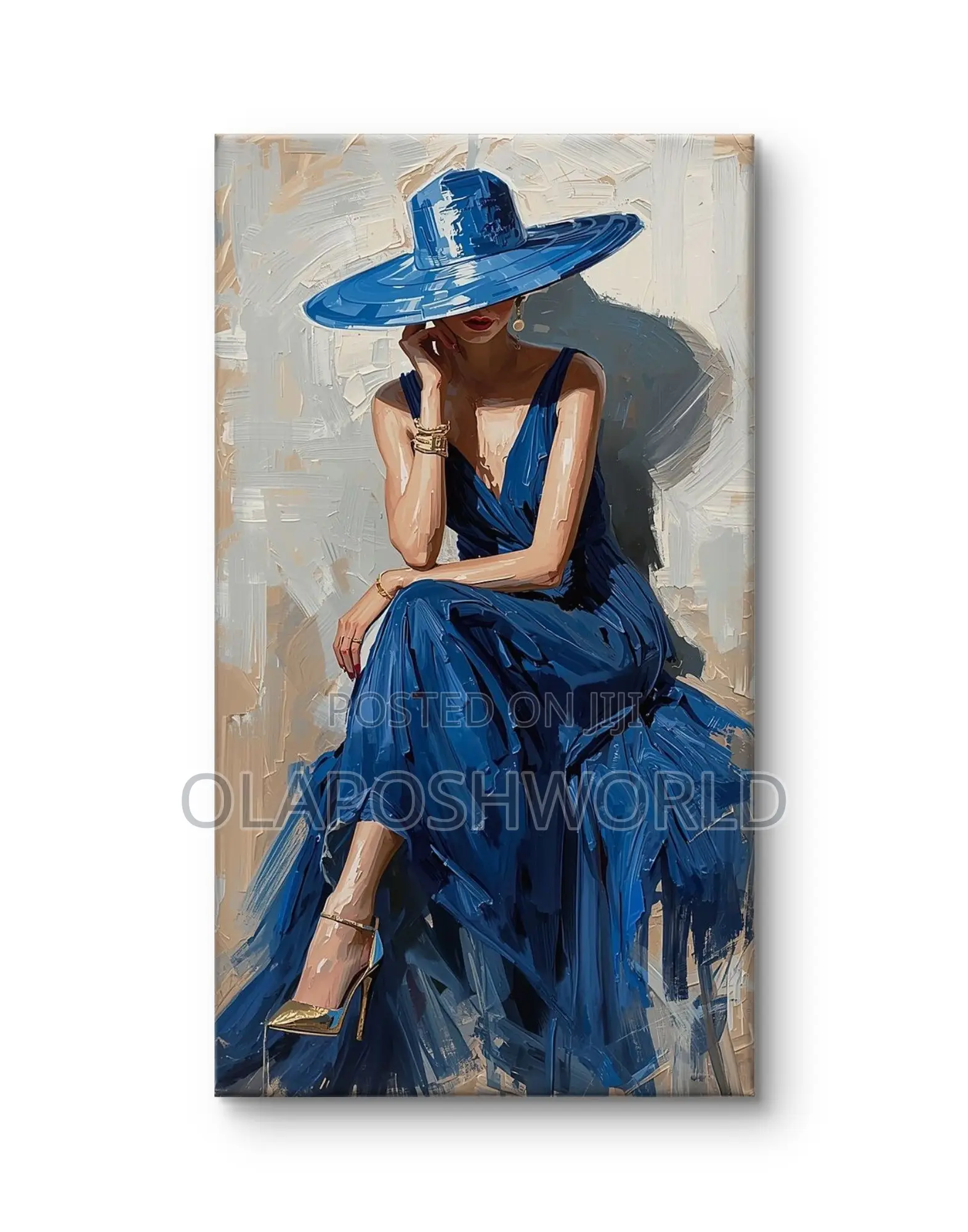 Lady Milano Canvas Wall Art