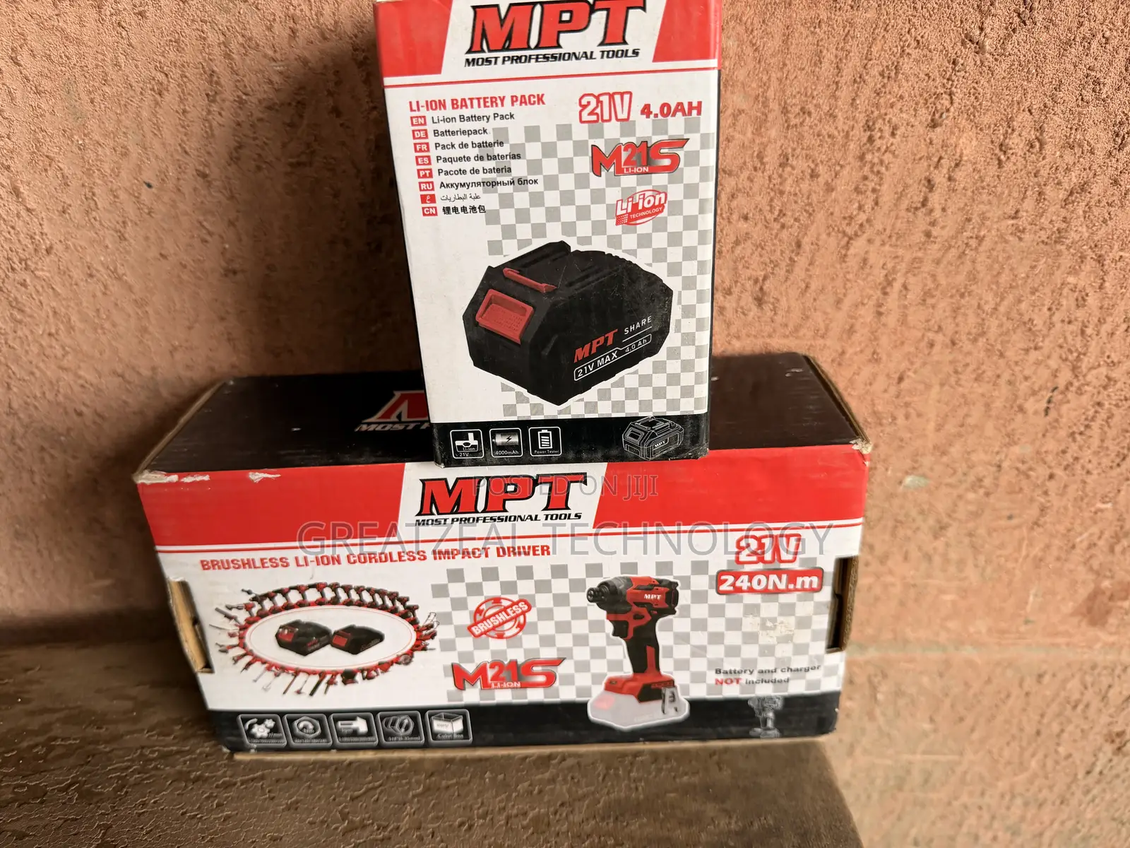 MPT Brushless Li-Ion Cordless Impact Driver
