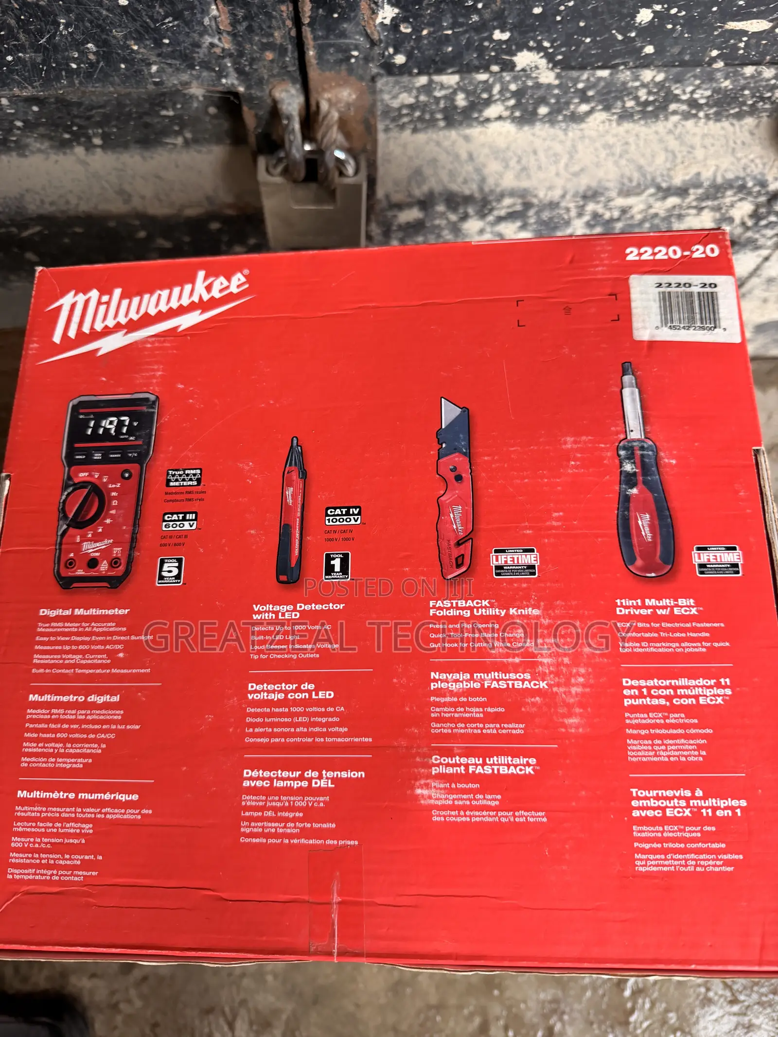Milwaukee Electrical Combo Kit