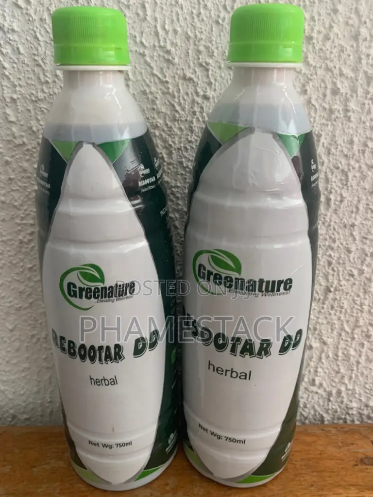 Greenature Rebootar Dd 750ml Herbal Bitters – Full Body Detox 750ml