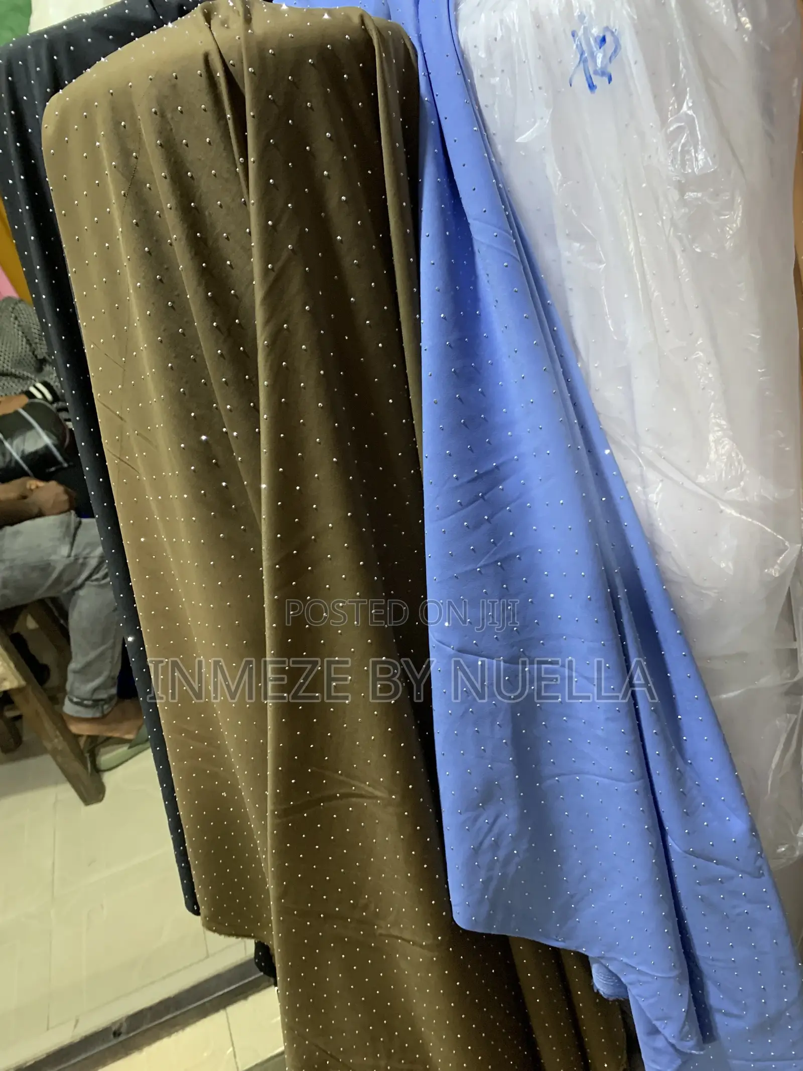 Stone Jonkoso Fabric