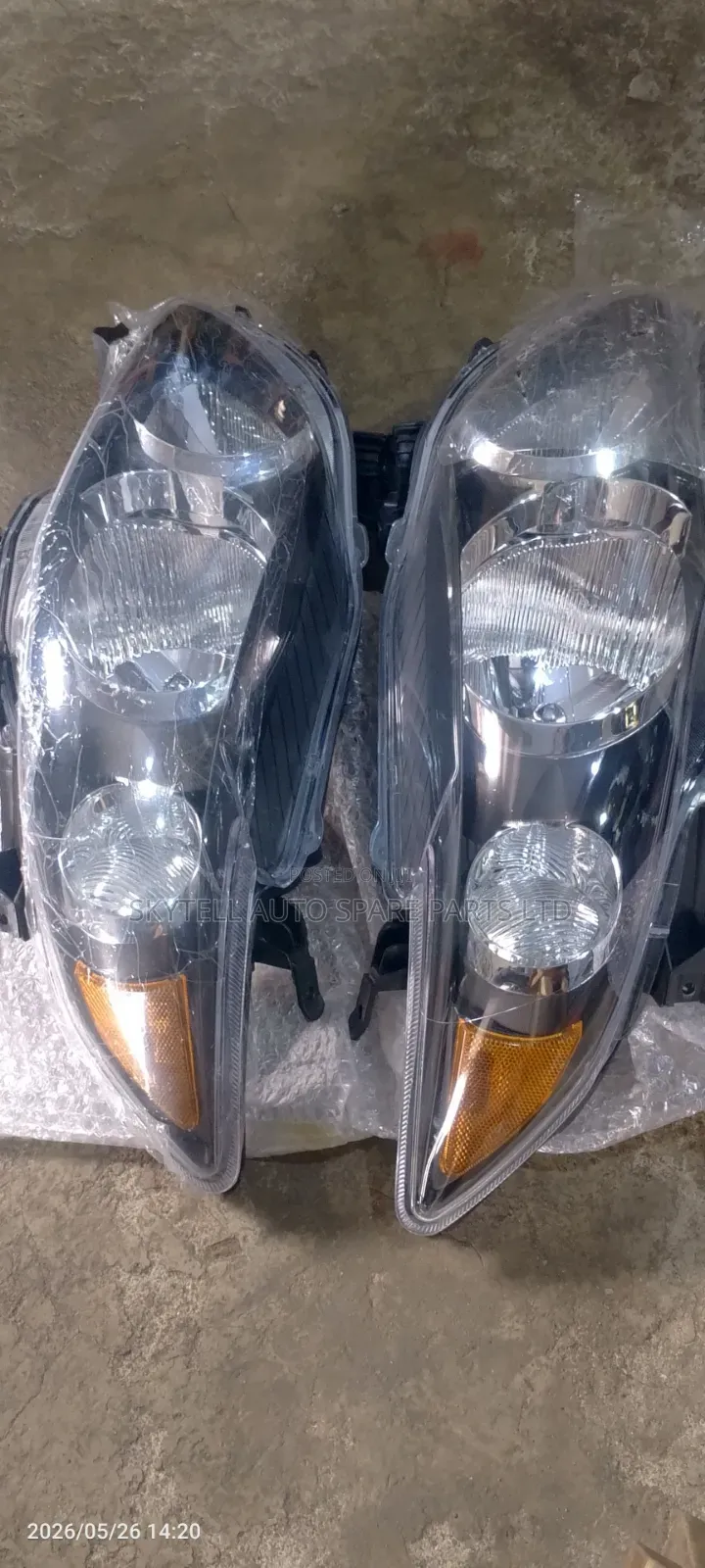 Set of Head Lamp for Toyota Corolla Sport Edition 2009
