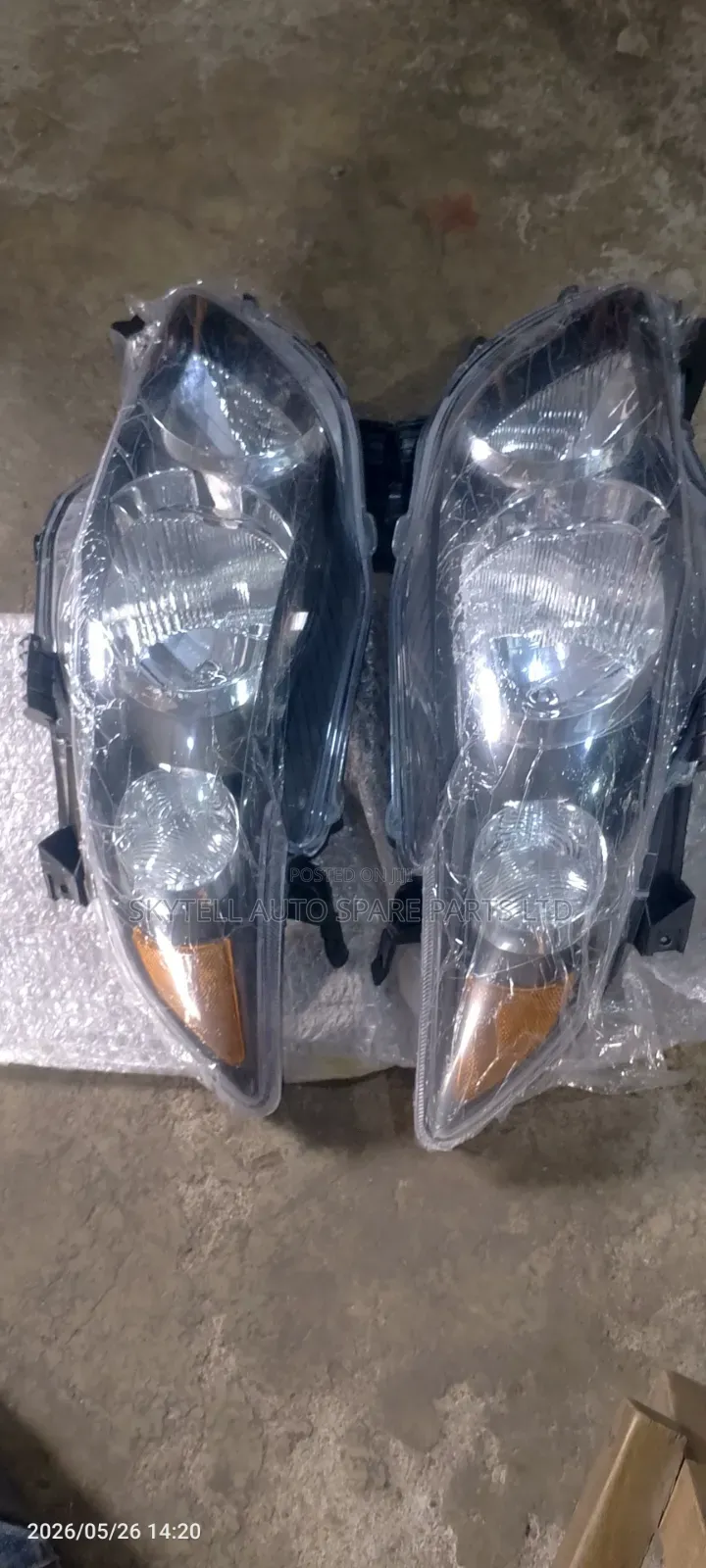 Set of Head Lamp for Toyota Corolla Sport Edition 2009