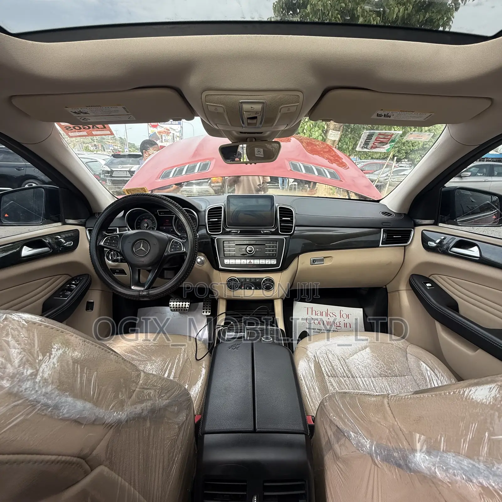 Mercedes-Benz GLE-Class 2016 Red