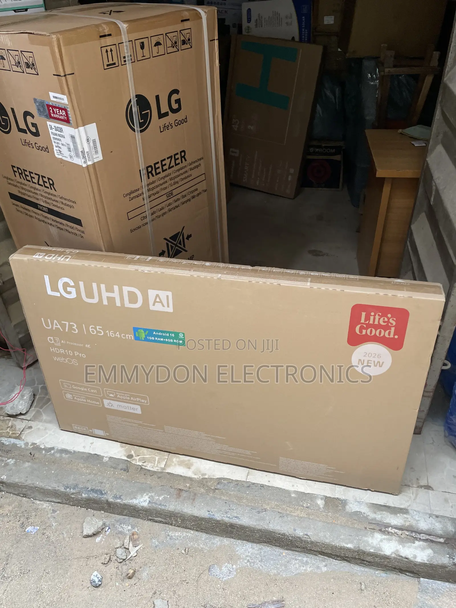 Lg 65” Uhd Tv With Streaming Apps and Smart Features