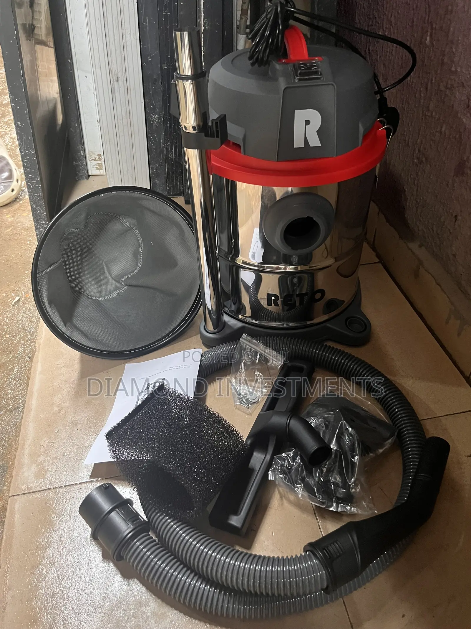 Reto 20litres Vacuum Cleaner With Blower