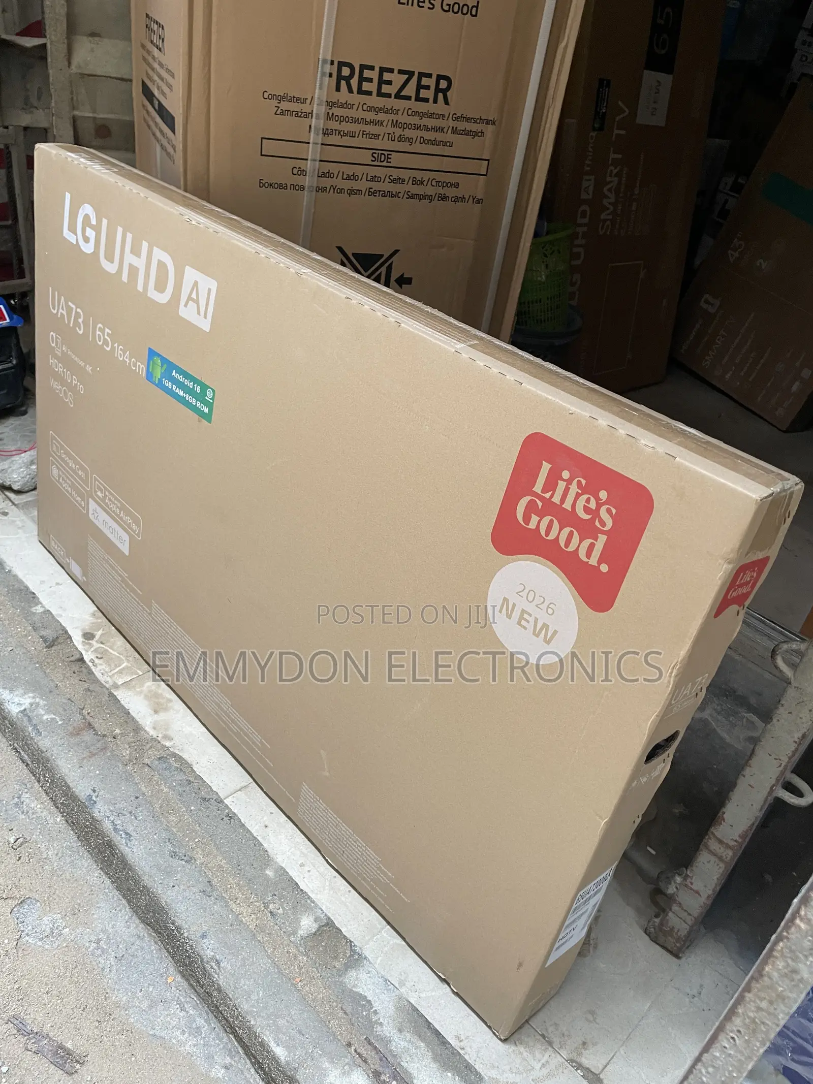 33. Lg 65 Inch Uhd Tv With Modern Entertainment Features