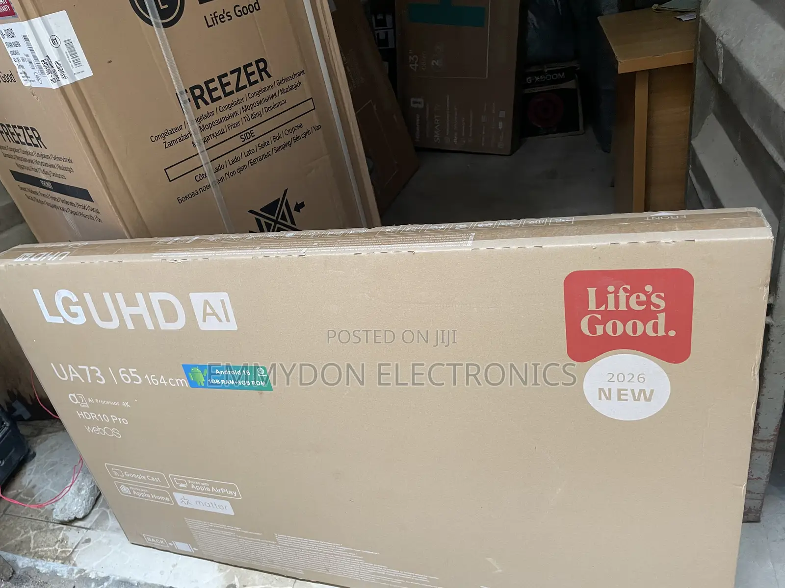 33. Lg 65 Inch Uhd Tv With Modern Entertainment Features