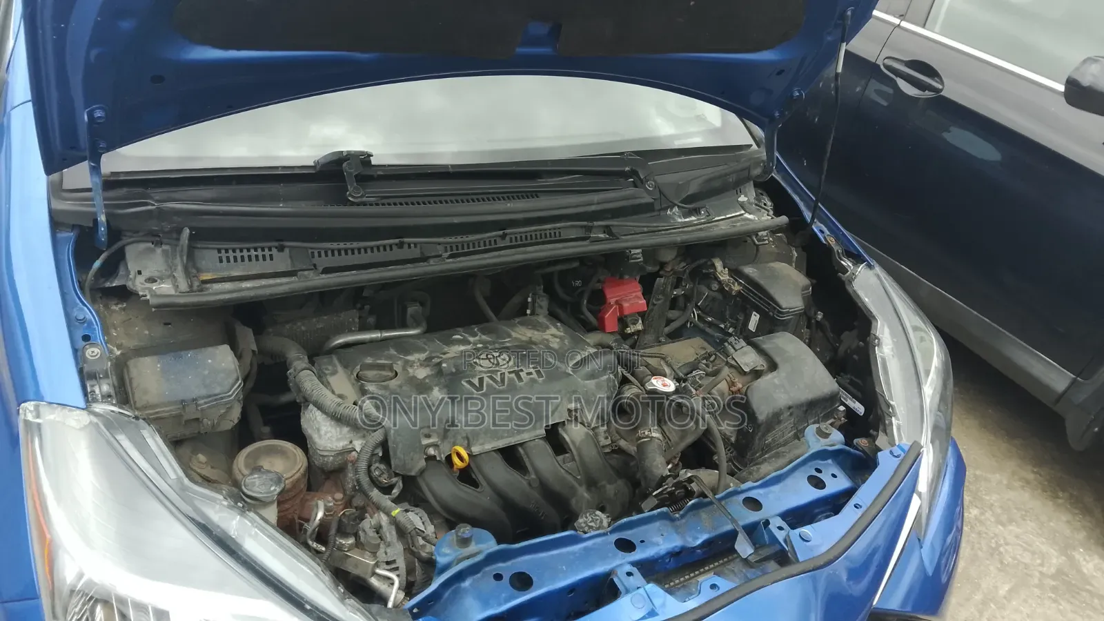 Toyota Yaris 2017 Blue