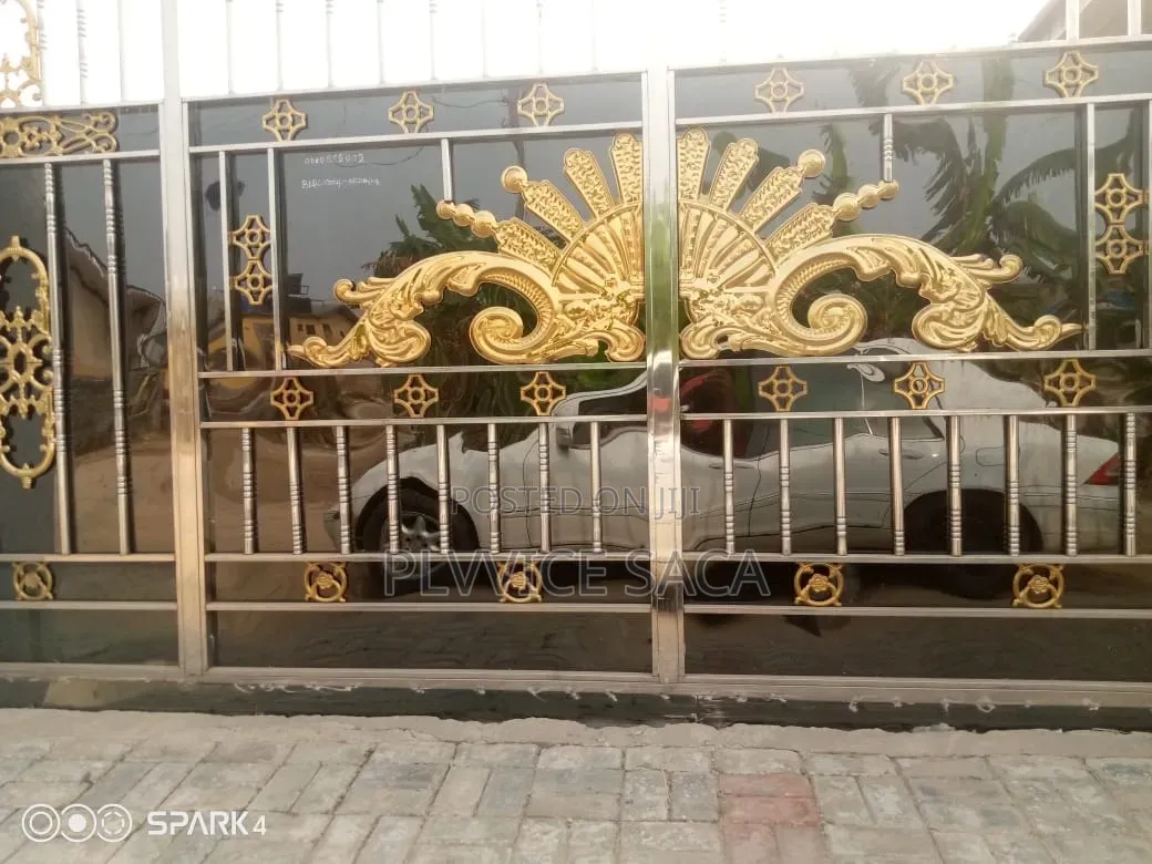 Big Gold Stainless Gate