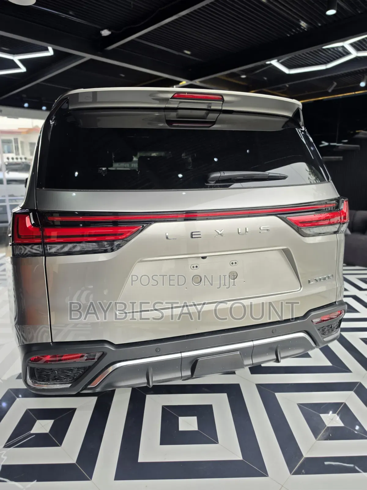 New Lexus LX 600 2025 Gray