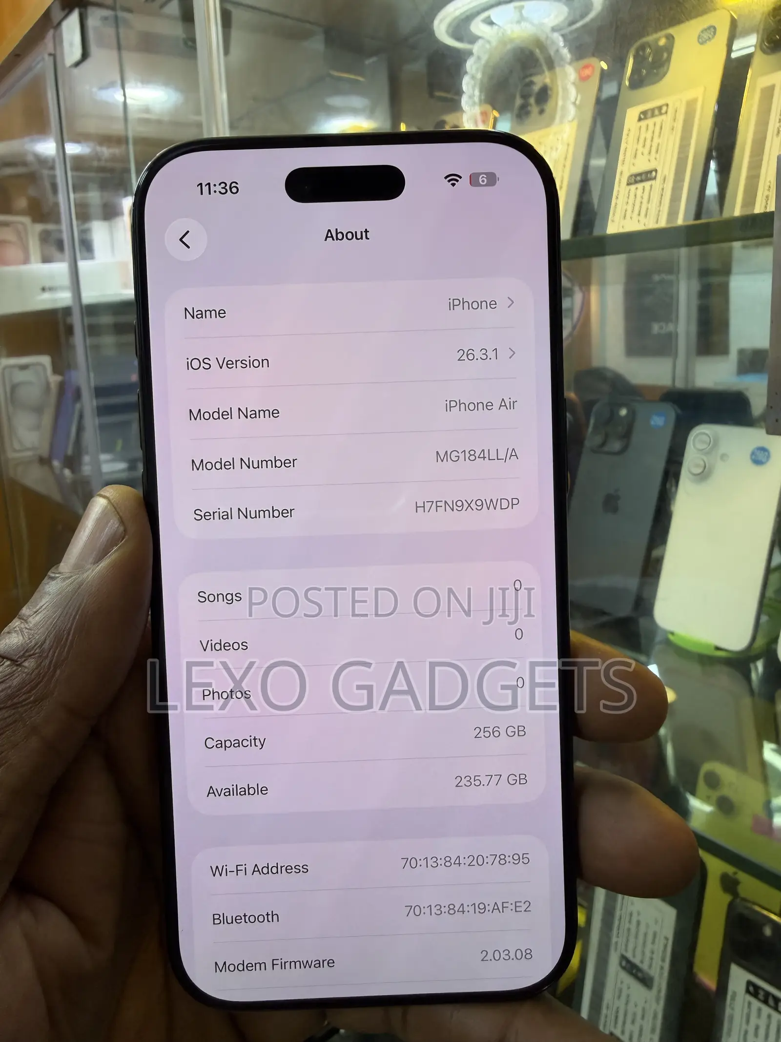 Apple iPhone Air 256 GB Black