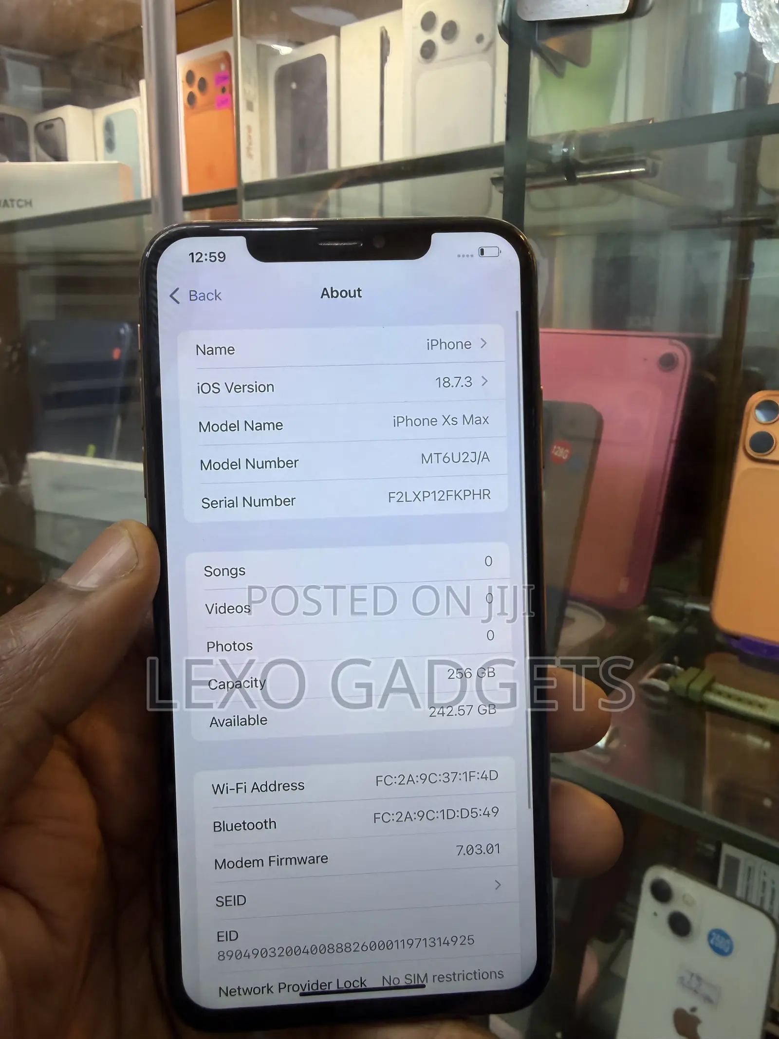 Apple iPhone XS Max 256 GB Rose Gold