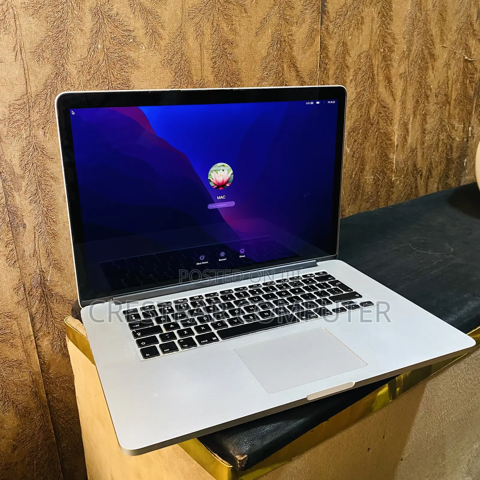Laptop Apple MacBook Pro 2015 16GB Intel Core i7 SSD 256GB