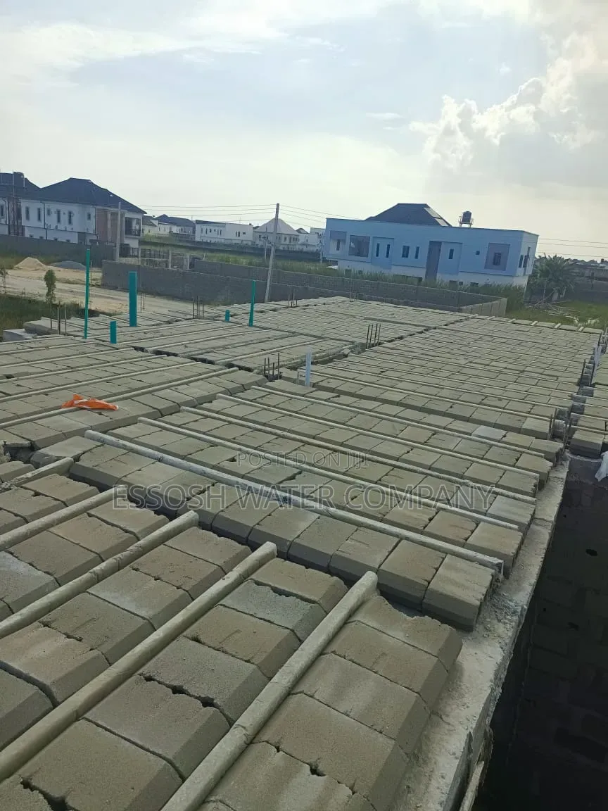 Construction of T T-Beam Slab Decking, Slab for Building