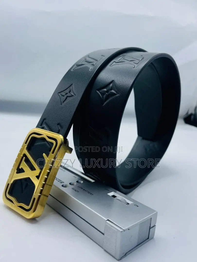 Louis Vuitton Quality Luxury Men Genuine Leather Belt